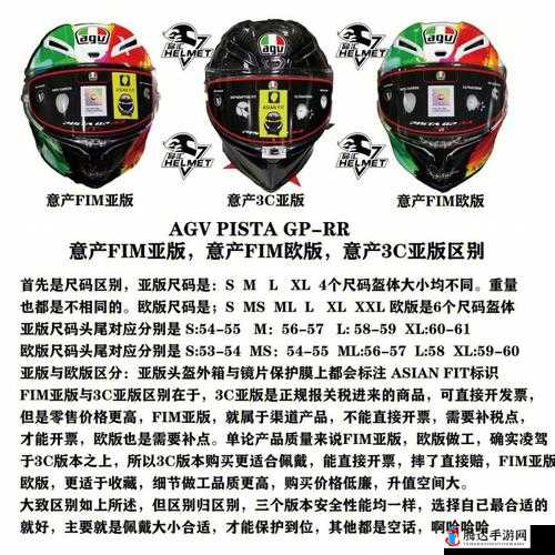 agv 欧版和亚洲版尺寸差别：详细对比分析及差异解读